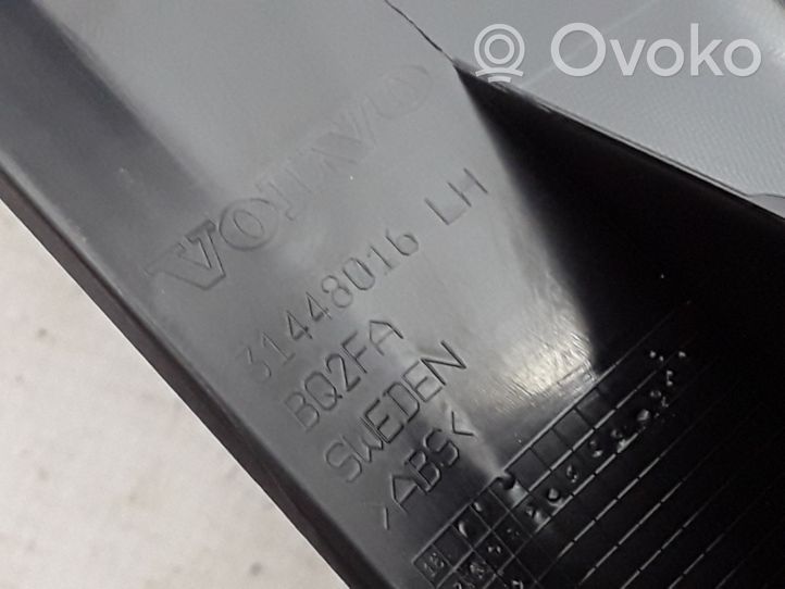 Volvo XC60 Copertura del rivestimento del sottoporta posteriore 31448016