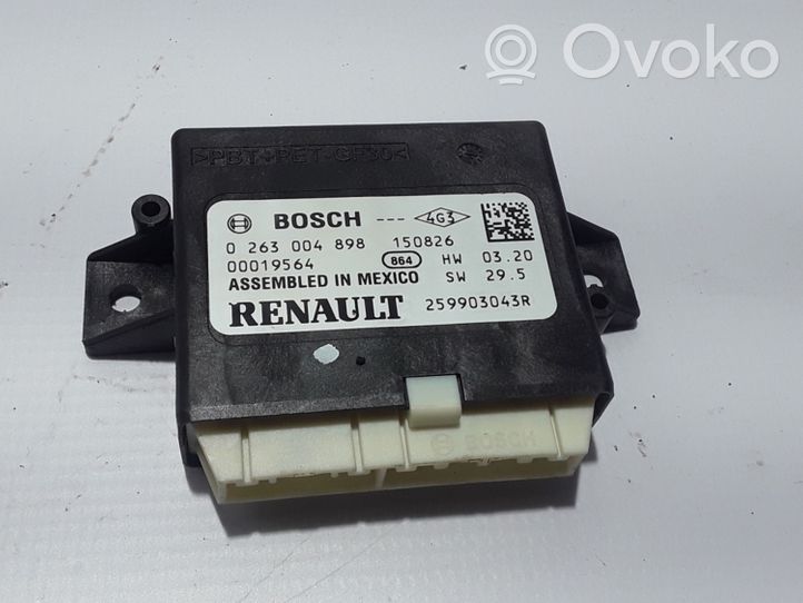 Renault Talisman Pysäköintitutkan (PCD) ohjainlaite/moduuli 259903043R