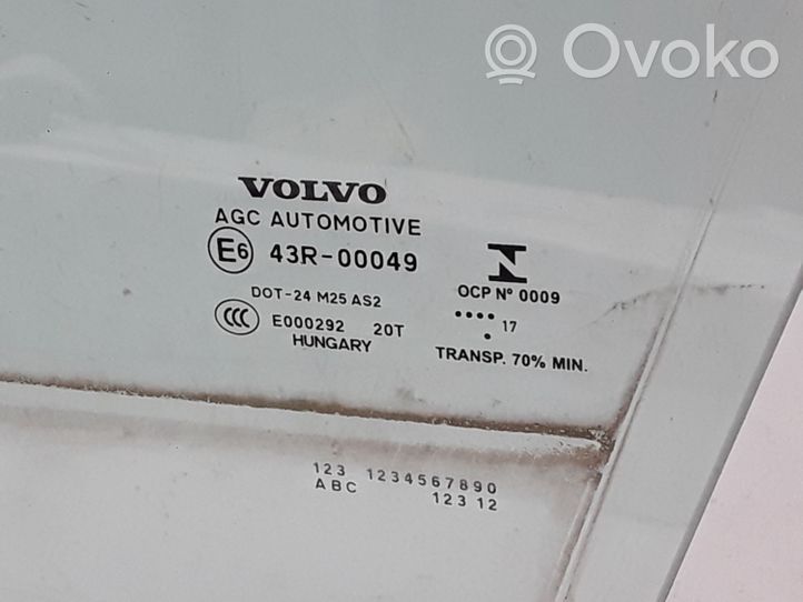 Volvo V40 Etuoven ikkunalasi, neliovinen malli 31386762