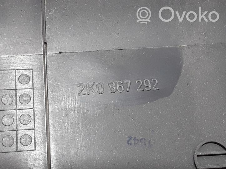 Volkswagen Caddy Osłona dolna słupka / B 2K0867292