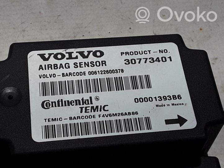 Volvo S40 Centralina/modulo airbag 30773401
