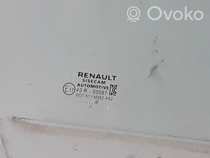 Renault Clio V Etuoven ikkunalasi, neliovinen malli 