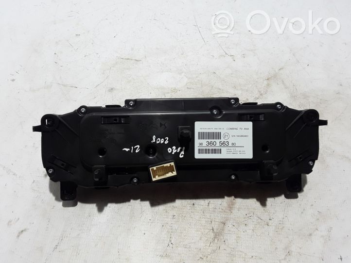 Peugeot 2008 II Speedometer (instrument cluster) 9836056380