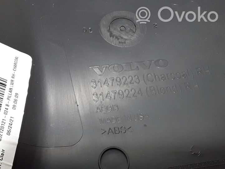 Volvo S60 B-pilarin verhoilu (alaosa) 31479223