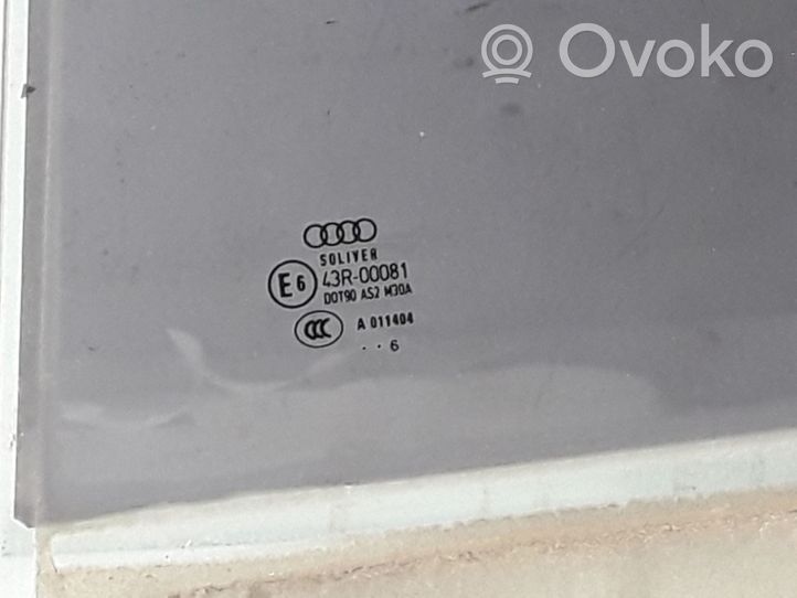 Audi A6 S6 C6 4F Takaoven ikkunalasi 4F5845205
