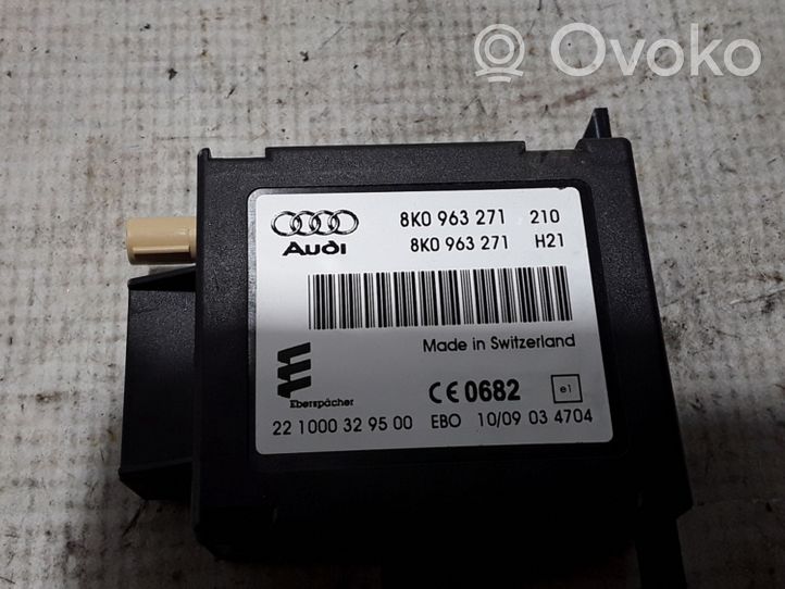 Audi Q5 SQ5 Apulämmittimen ohjainlaite/moduuli 8K0963271