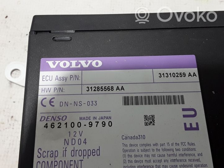 Volvo XC60 Navigacijos (GPS) valdymo blokas 31285568