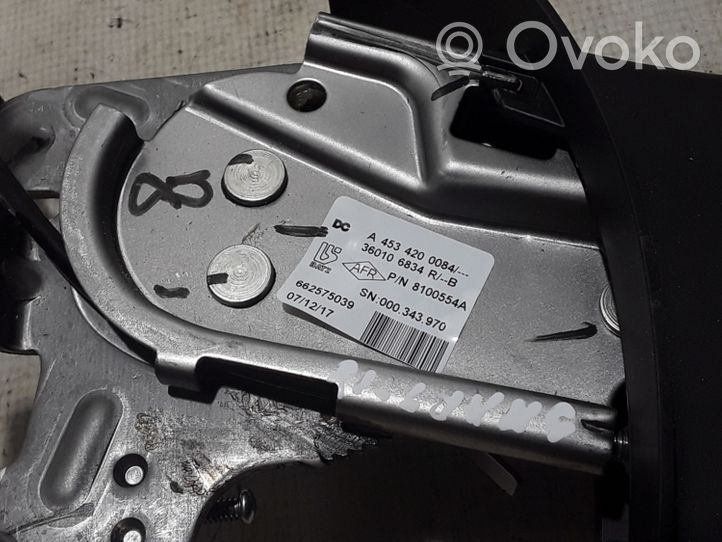 Smart ForFour II W453 Handbrake/parking brake lever assembly A4534200084