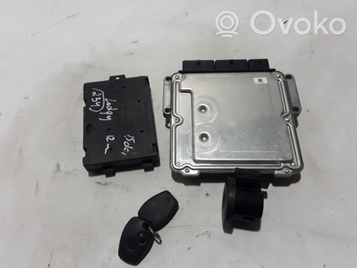 Dacia Lodgy Kit centralina motore ECU e serratura 