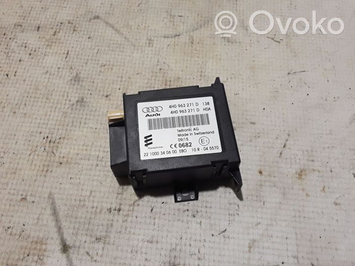 Audi A6 S6 C7 4G Altre centraline/moduli 4H0963271D