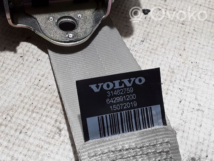 Volvo S60 Takaistuimen turvavyö 31462759