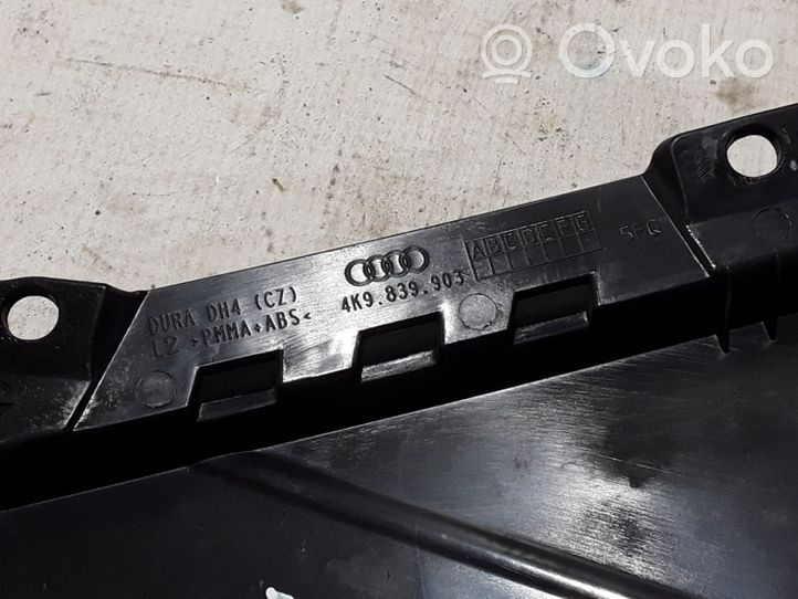 Audi A6 S6 C8 4K Rivestimento portiera posteriore (modanatura) 4K9839903