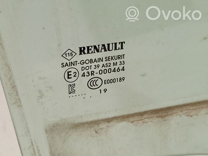 Renault Zoe Vitre de fenêtre porte arrière 823005037R