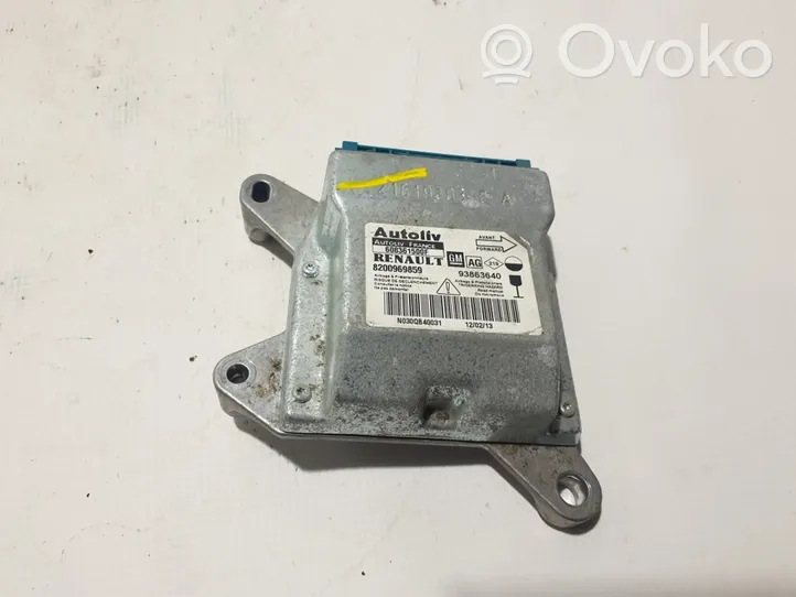 Nissan Primastar Sterownik / Moduł Airbag 8200969859