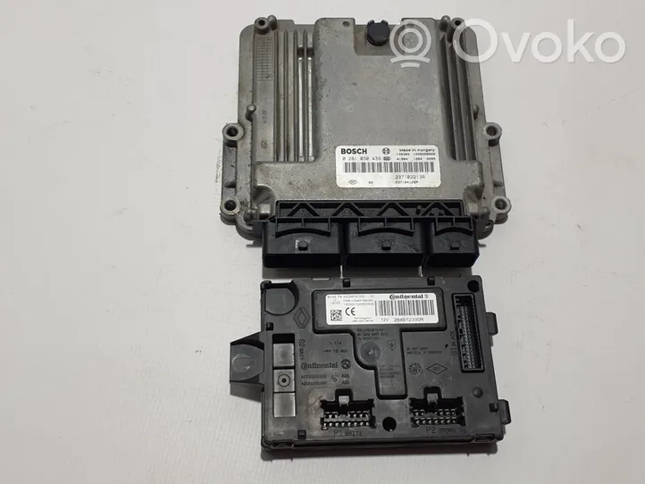 Dacia Logan II Kit centralina motore ECU e serratura 