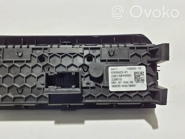 BMW 5 G30 G31 Module unité de contrôle climatisation 6999429