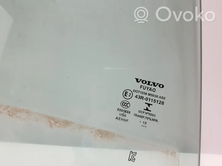 Volvo S60 Vitre de fenêtre porte arrière 31468114