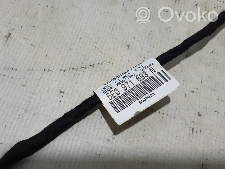 Skoda Octavia Mk3 (5E) Inna wiązka przewodów / kabli 5E0971693N