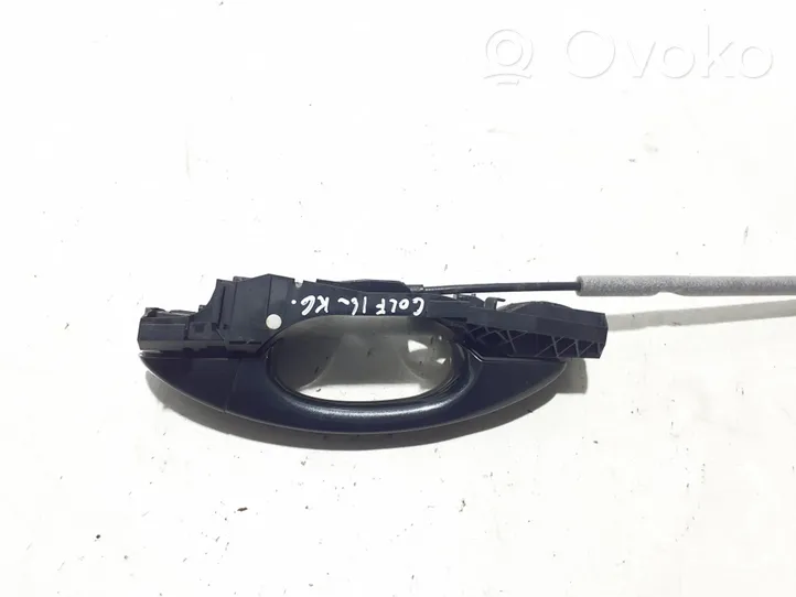 Volkswagen Golf VII Rear door exterior handle 