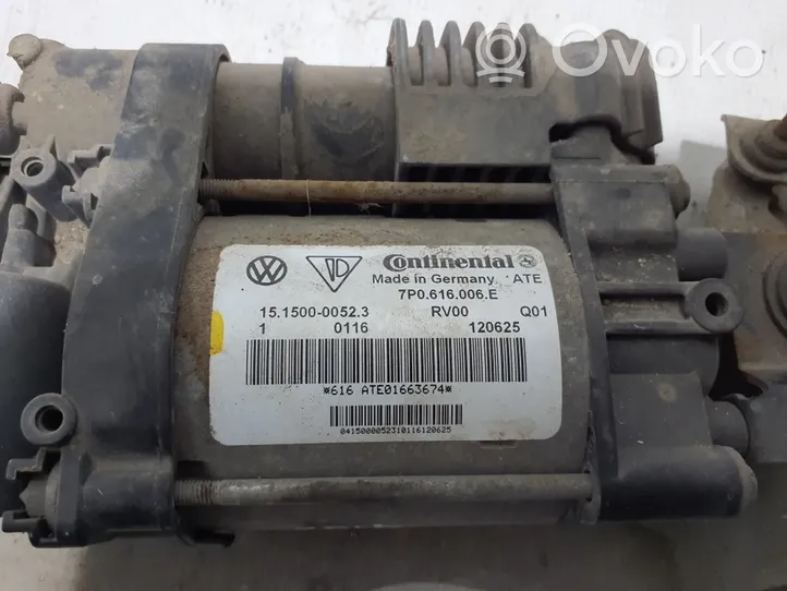 Volkswagen Touareg II Ilmajousituksen kompressoripumppu 7P0616006E