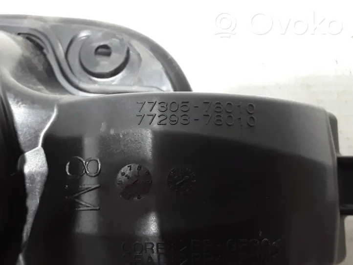 Lexus NX Bouchon, volet de trappe de réservoir à carburant 7730578010