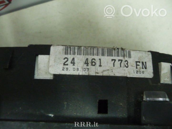 Opel Zafira A Speedometer (instrument cluster) 24461773FN