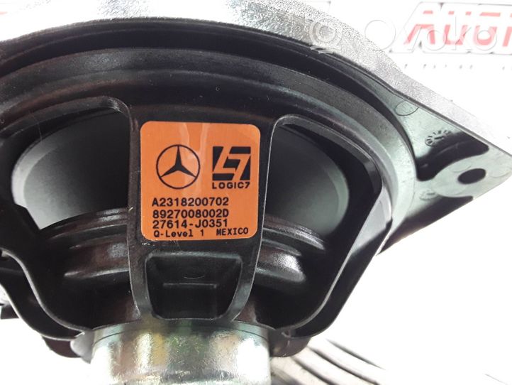 Mercedes-Benz GL X166 Enceinte haute fréquence de porte avant A2318200702