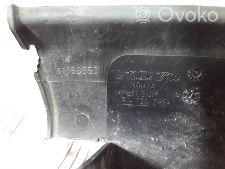 Volvo S60 Välijäähdyttimen ilmanohjauksen ilmakanava 31353553