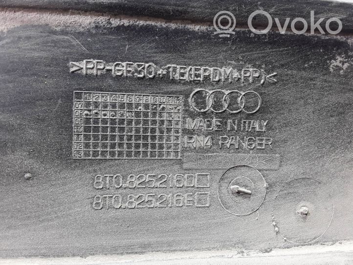 Audi A5 8T 8F Doublure de caisse et protecteur de panneau arrière 8T0825216D