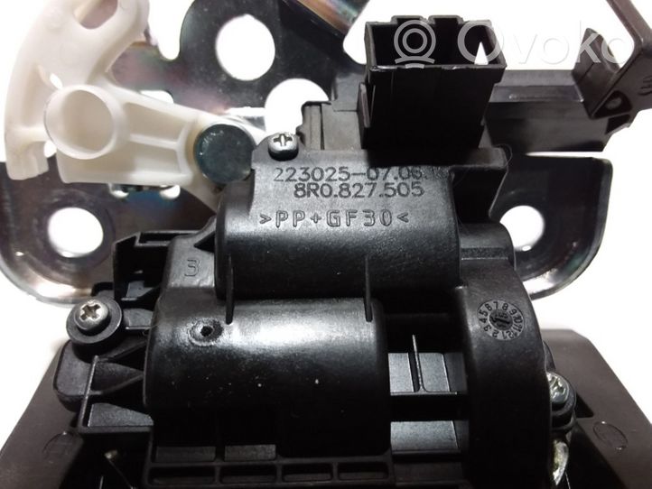 Audi A3 S3 8V Blocco/chiusura/serratura del portellone posteriore/bagagliaio 8R0827505