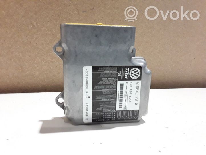 Volkswagen PASSAT B6 Airbag control unit/module 5N0959655N