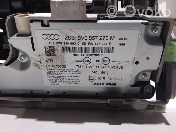 Audi A3 S3 8V Monitori/näyttö/pieni näyttö 8V0857273M