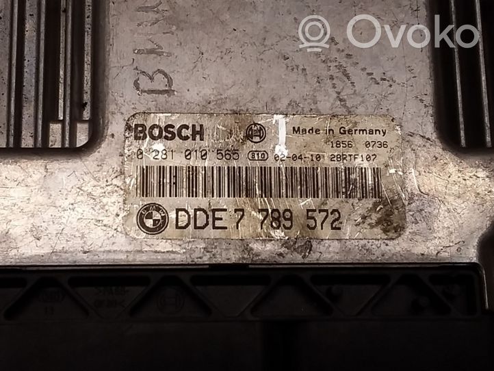 BMW 3 E46 Calculateur moteur ECU 7789572