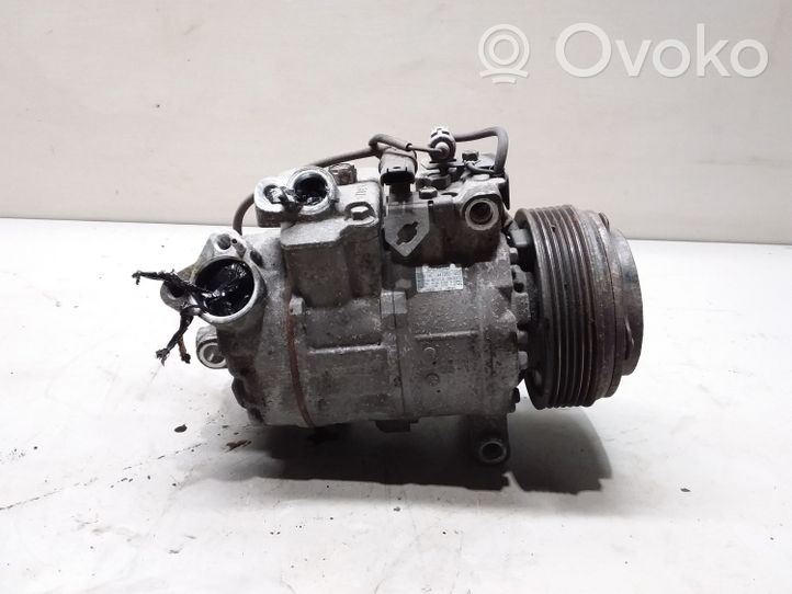 BMW 3 E90 E91 Ilmastointilaitteen kompressorin pumppu (A/C) 4472601852