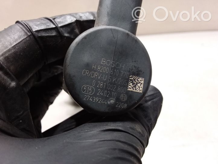 Nissan Qashqai Régulateur de pression de carburant 0445214173