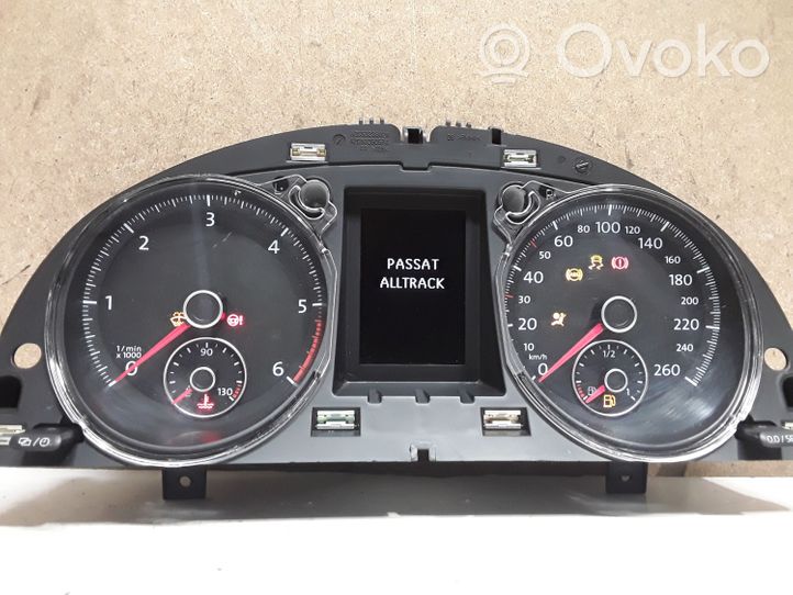 Volkswagen Passat Alltrack Speedometer (instrument cluster) 3AA920871D
