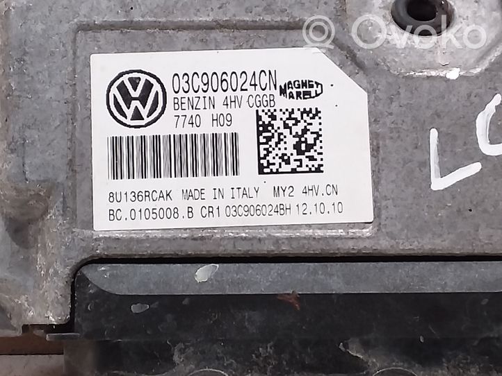 Volkswagen Polo V 6R Engine control unit/module 03C906024CN