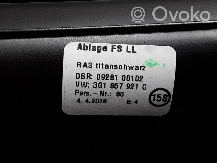 Volkswagen Passat Alltrack Kojelaudan säilytyslokero 3G1857921C