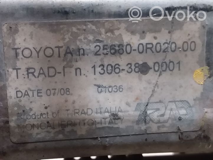 Toyota Corolla E140 E150 EGR dzesētājs 256800R02000