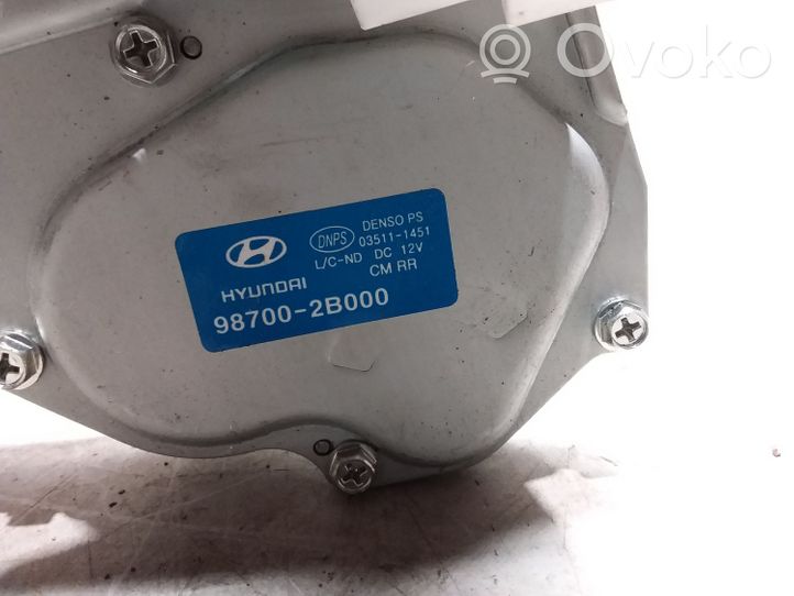 Hyundai Santa Fe Takalasinpyyhkimen moottori 987002B000