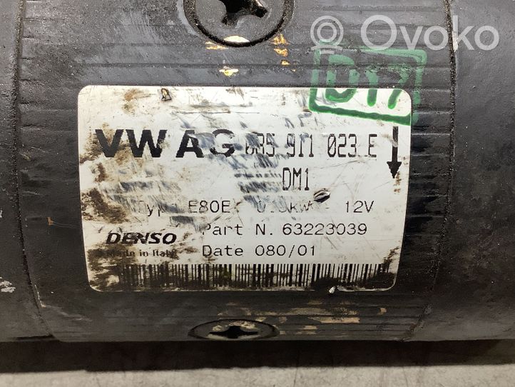 Volkswagen Caddy Starter motor 085911023