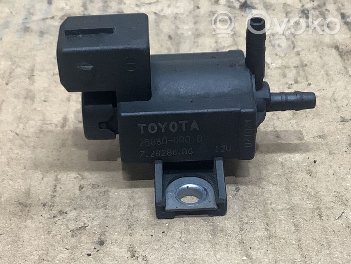 Toyota Prius (XW30) Electrovanne Soupape de Sûreté / Dépression 258600R010