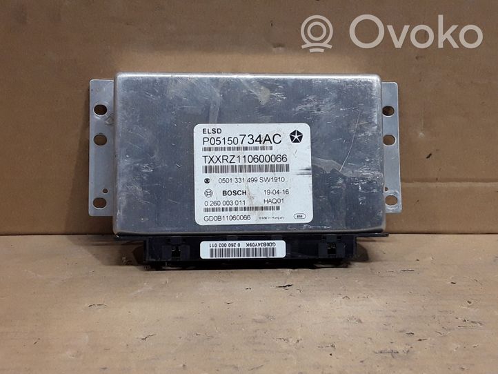 Jeep Grand Cherokee Module de contrôle de boîte de vitesses ECU P05150734AC