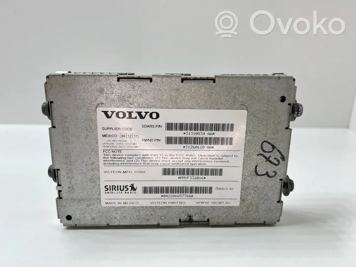 Volvo XC60 Aerial antenna amplifier 31310834