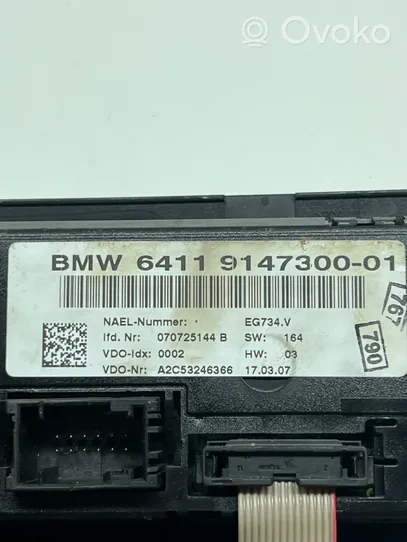 BMW 3 E92 E93 Oro kondicionieriaus/ klimato/ pečiuko valdymo blokas (salone) A2C53246366