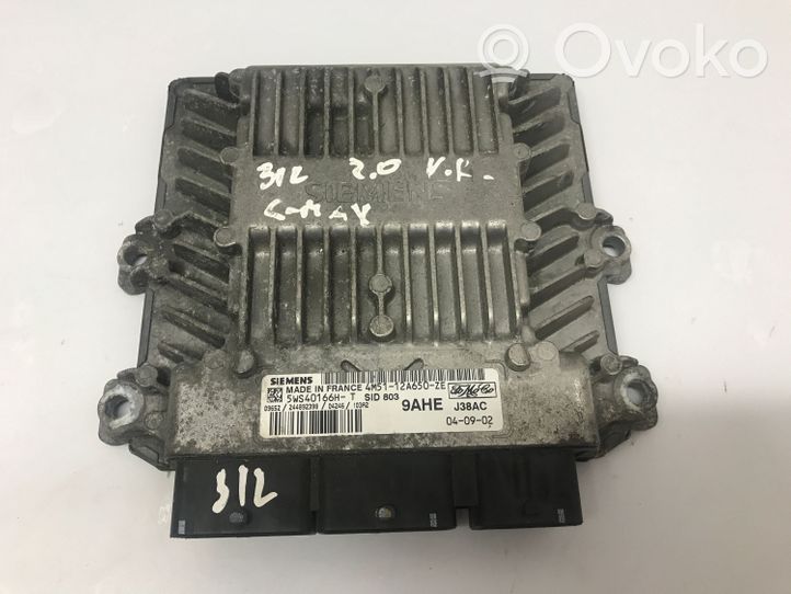 Ford Focus C-MAX Engine control unit/module 5WS40166HT