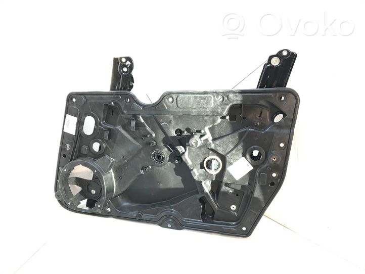 Volkswagen Golf VI Front window lifting mechanism without motor 5K1837730AA