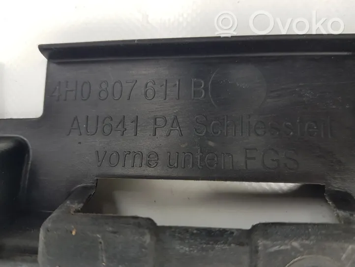 Audi A8 S8 D4 4H Variklio dugno apsauga 4H0807611B