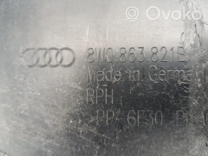 Audi A5 Cache de protection sous moteur 8W0863821B