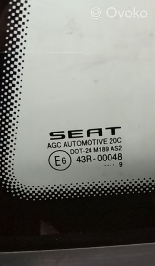 Seat Ibiza IV (6J,6P) Rear door window glass 
